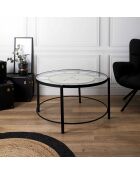Table horlorge noire - 90x50x90 cm