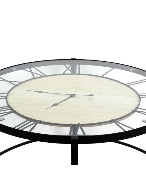 Table horlorge noire - 90x50x90 cm