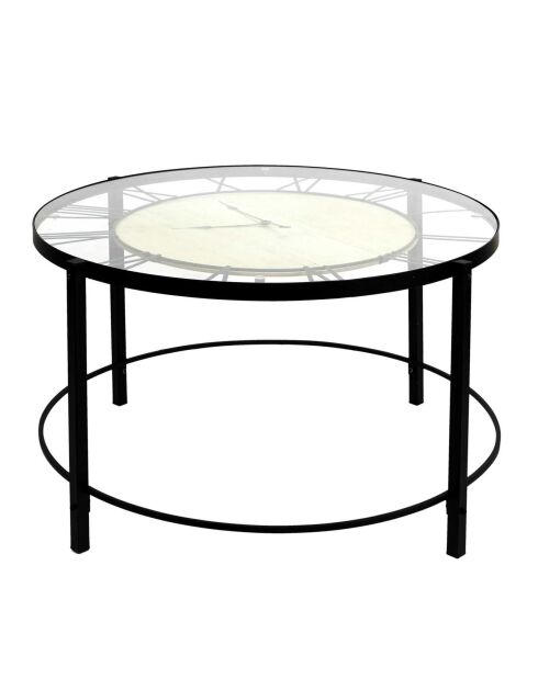 Table horlorge noire - 90x50x90 cm