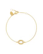 Bracelet Thelma en Laiton doré & Nacre