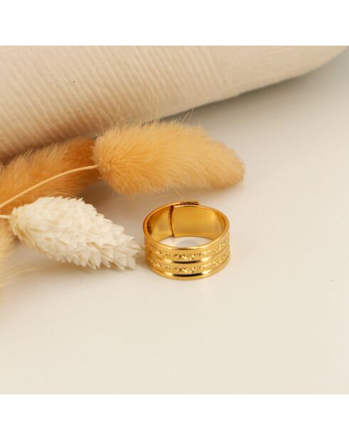 Bague Célestine en Laiton doré