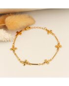 Bracelet Anastasia en Laiton doré