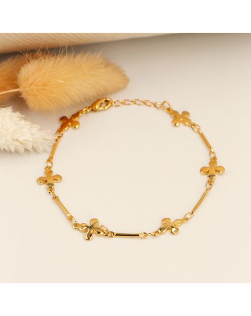 Bracelet Anastasia en Laiton doré