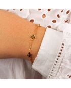 Bracelet Anastasia en Laiton doré