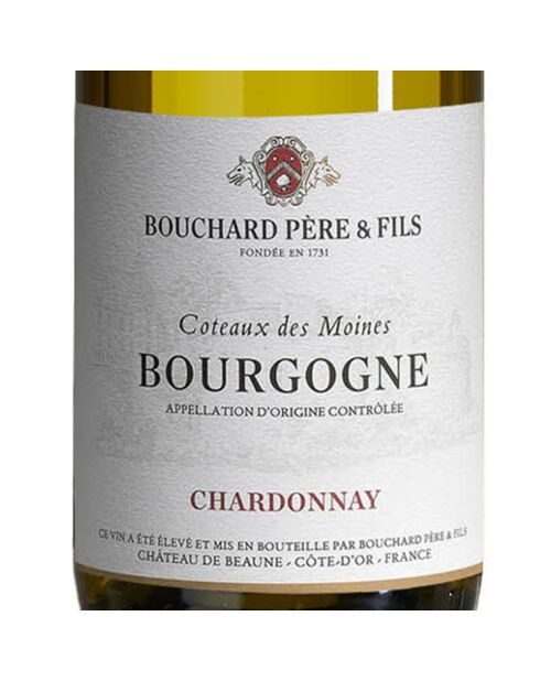 1 Bourgogne Chardonnay Coteaux des Moines 2021 Dom. Bouchard Père & Fils 75cl
