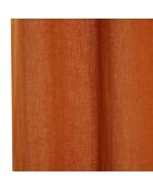 Rideau 100% Lin Propriano Porticcio caramel - 140x280 cm