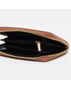 Compagno Mini Waly Camel in pelle - 12x10 cm