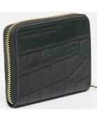 Compagno Mini Waly in pelle verde - 12x10 cm