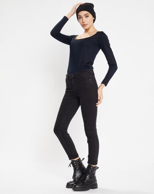 Jean en Coton Bio Lslim noir