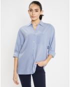 Chemise Paros bleu moyen