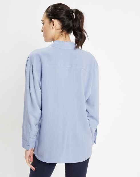 Chemise Paros bleu moyen