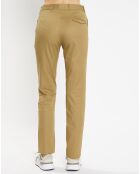 Pantalon chino Charles kaki clair