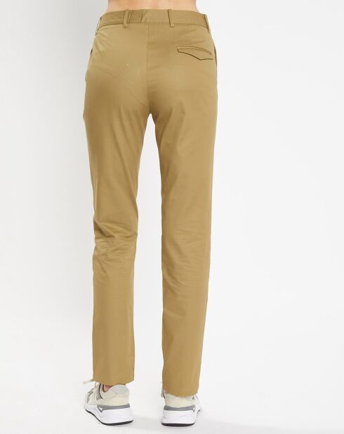 Pantalon chino Charles kaki clair