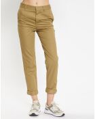 Pantalon chino Charles kaki clair