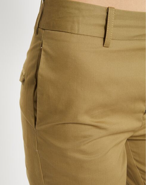 Pantalon chino Charles kaki clair