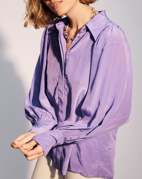 Camicia Sorella viola