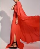 Robe Cape Sorella corail