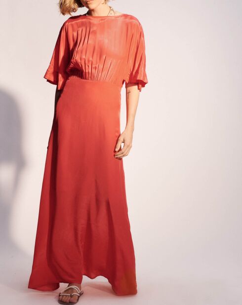 Robe dos Nu Sorella corail