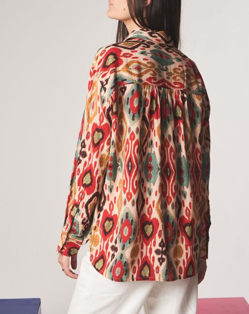 Ecrufarbenes Hemd Heloise