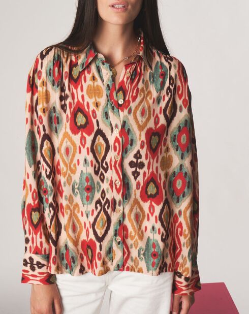 Ecrufarbenes Hemd Heloise