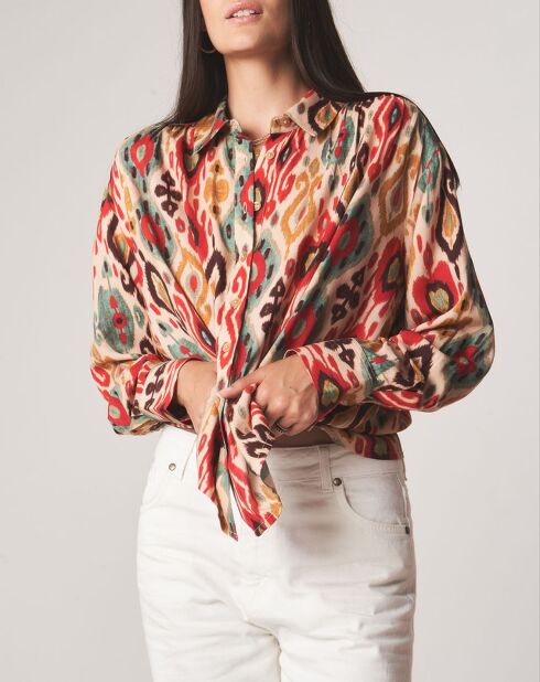 Ecrufarbenes Hemd Heloise