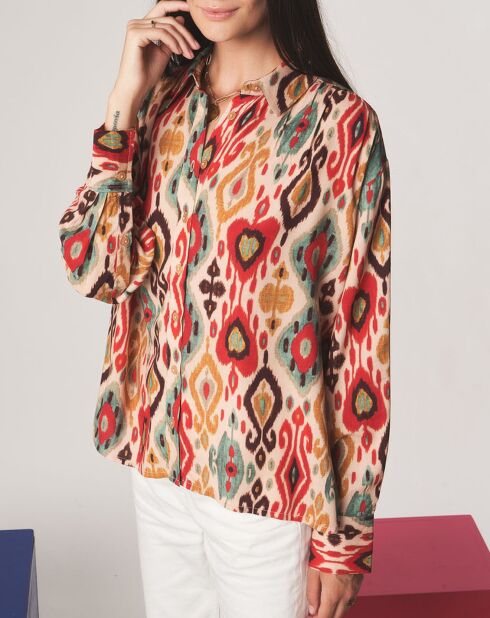 Ecrufarbenes Hemd Heloise