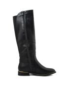 Bottes Idalie noires - Talon 6.5 cm