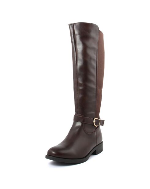 Bottes Hisae marron