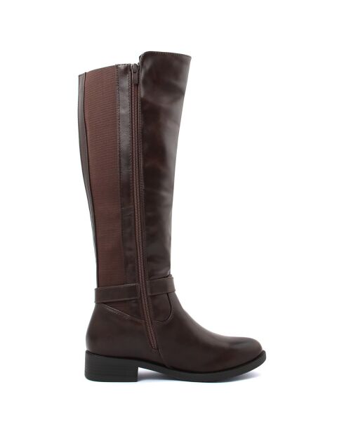 Bottes Hisae marron