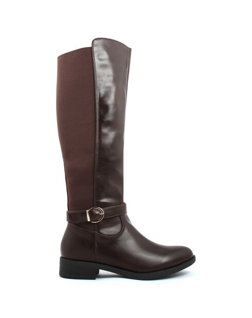 Bottes Hisae marron