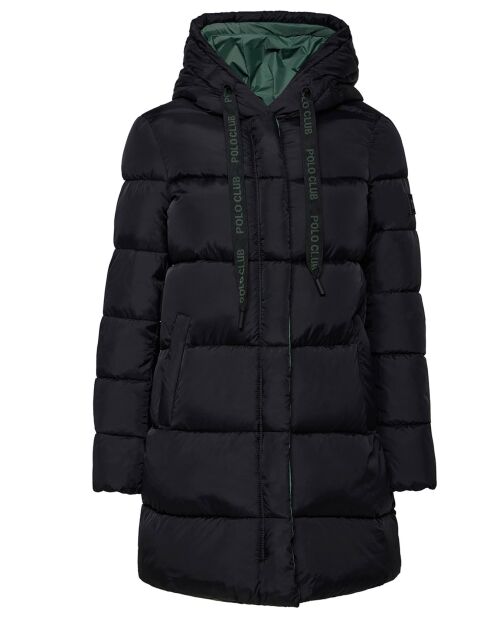 Doudoune Grace noir/vert