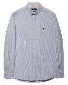 Chemise 100% Coton Ribgy go oxford bleue