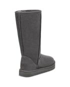 Bottes fourrées en Velours de Cuir Classic Tall II grises