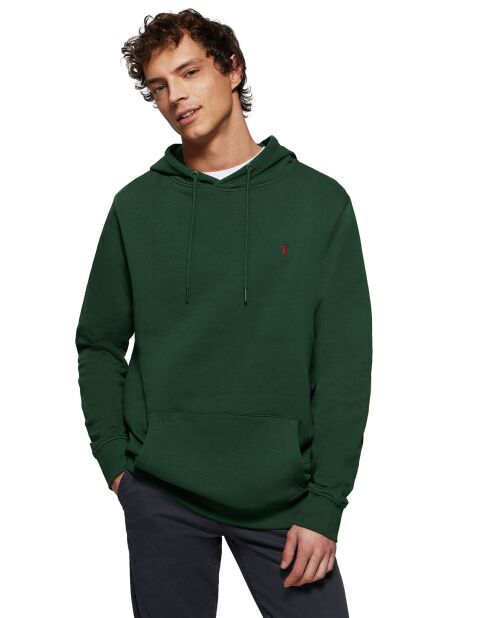 Sweatshirt James green van 100% katoen