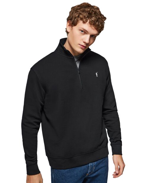 Sweat 100% Coton Marin noir