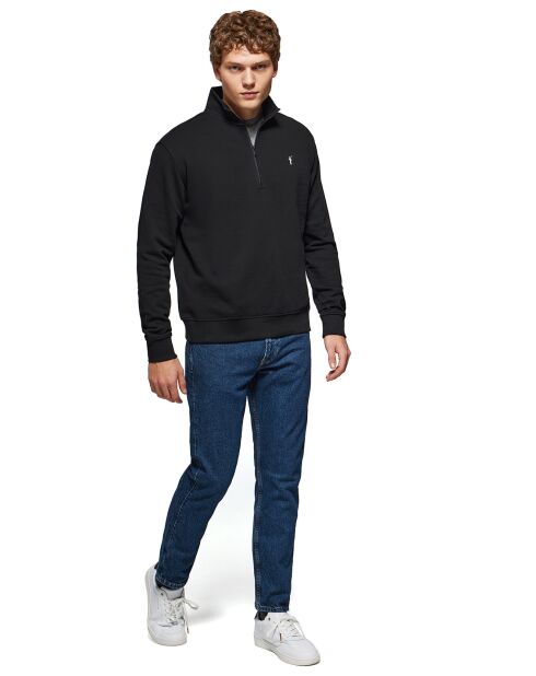 Sweat 100% Coton Marin noir