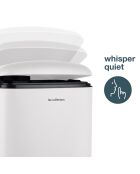 Poubelle pédale blanche - 30L