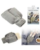 Bolsa de agua caliente Grey Slipper, 34 x 4 x 28,5 cm