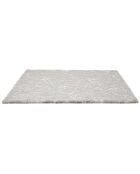 Tapis Imitation Fourrure gris/argenté - 120x170 cm
