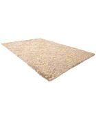 Tapis Imitation Fourrure doré/gris - 120x170 cm