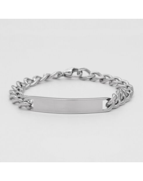 Bracelet Gourmette en Acier