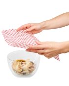 3 Voedselverpakkingen Katoen en rode was