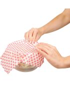 3 Voedselverpakkingen Katoen en rode was