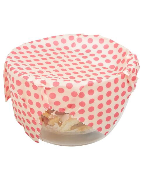 3 Voedselverpakkingen Katoen en rode was