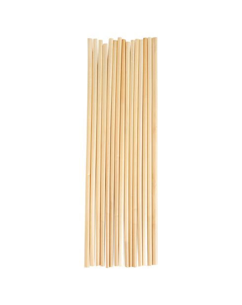 Set di 50 cannucce di grano integrale - 21,5 cm