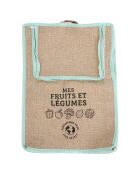 Beige bulkzak - 41x30 cm