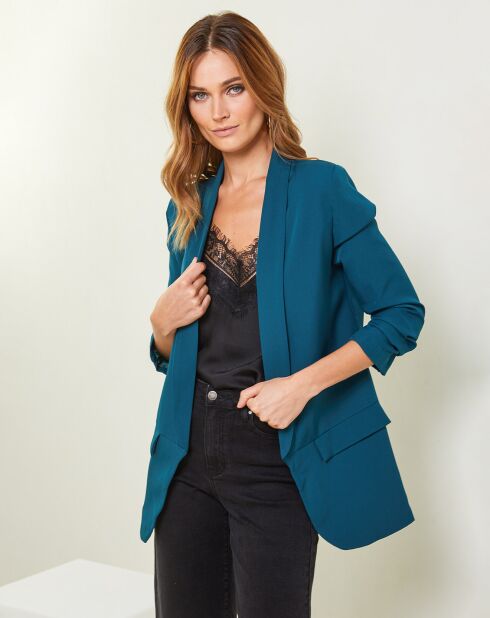 Veste Adeline bleu canard