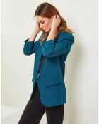 Chaqueta Adeline azul pato
