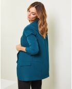 Chaqueta Adeline azul pato