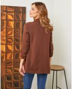 Veste Adeline chocolat